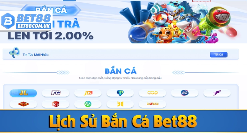 Sơ lược quá trình phát triển bắn cá Bet88