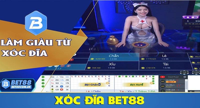 Xóc đĩa bet88 - Top 1 game kiếm tiền cực nhanh